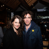 Louise Delamore and Stephen Mangan