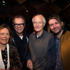 Claire Tomalin, Jonathan Kent (Director), Michael Frayn and James McArdle