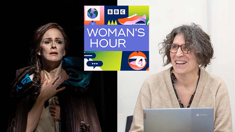 WOMAN’S HOUR INTERVIEWS APRIL DE ANGELIS AND RACHAEL STIRLING